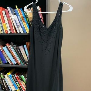 black Virgo dress